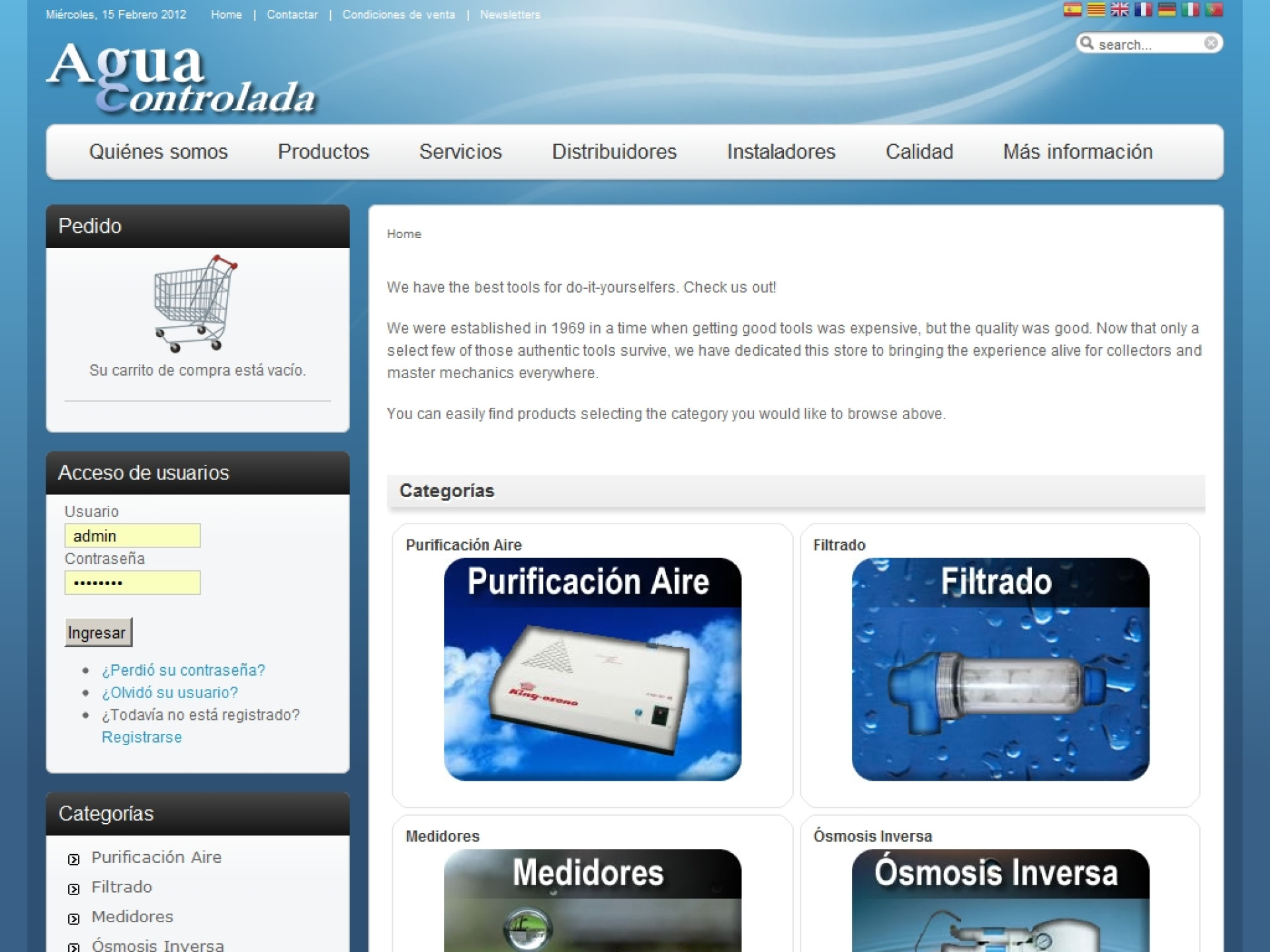 Agua Controlada