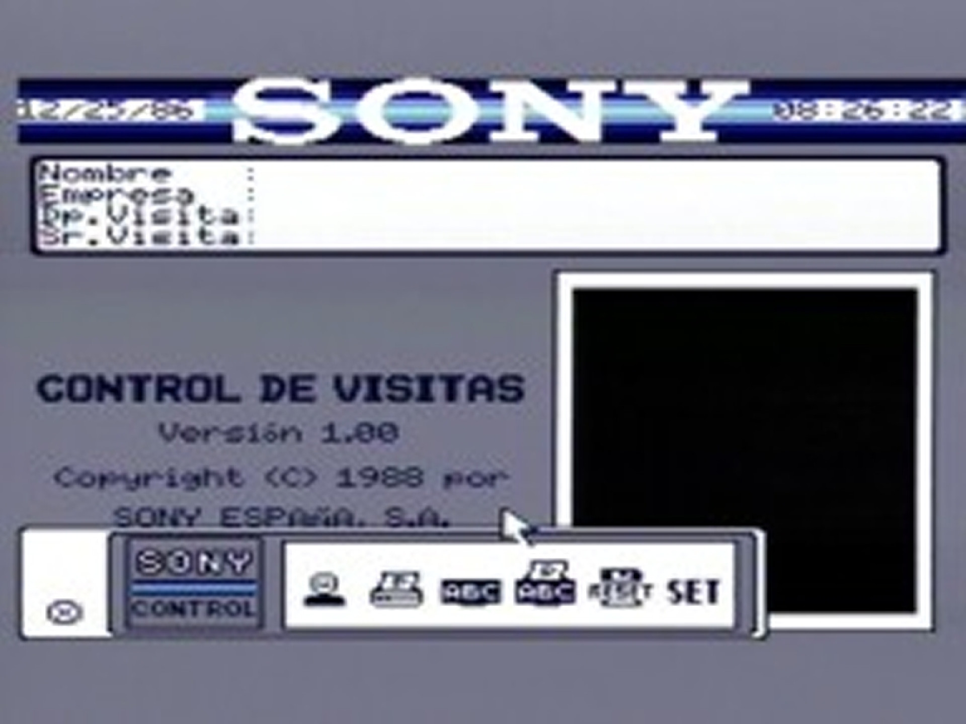 Control de visitas